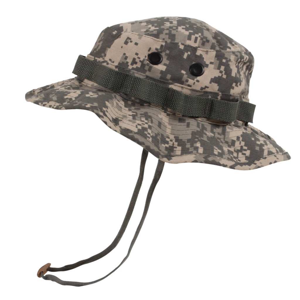Custom Full Printing Rope Camo Bucket Hats