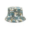 Custom Palm Tree Printed Cotton Bucket Hats