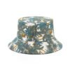 Custom Palm Tree Printed Cotton Bucket Hats