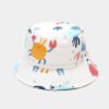 Custom Printed Beach Reversible Kids Bucket Hats