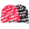 Sumkcaps 231388 Custom Acrylic Wool Blend Jacquard Knitted Beanie Hat - Imagem 3