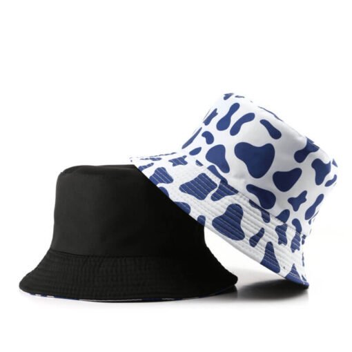 Sufox 231187 Custom Cow Full Printing Reversible Bucket Hats