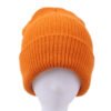Sumkcaps 231424 Custom Blank Orange Knitted Beanie Hat