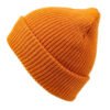 Sumkcaps 231424 Custom Blank Orange Knitted Beanie Hat - immagine 3