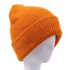 Sumkcaps 231424 Custom Blank Orange Knitted Beanie Hat - immagine 4