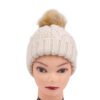 Sumkcaps 231417 Custom Cable Pom Knitted Beanie Hat - Imagen 4