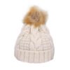 Sumkcaps 231417 Custom Cable Pom Knitted Beanie Hat - Imagen 5