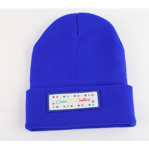 Sufox 231382 Custom Embroidery Patch Knitted Beanie Hat