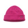 Sumkcaps 231414 Custom Embroidery Patch Ribbed Beanie Hat