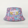 Custom Embroidery Reversible Printed Bucket Hats Wholesale