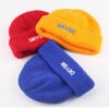 Sumkcaps 231406 Custom Embroidery Ribbed Knitted Beanie Hat