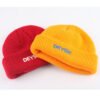 Sumkcaps 231406 Custom Embroidery Ribbed Knitted Beanie Hat – Image 4