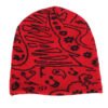 Sumkcaps 231421 Custom Acrylic Jacquard Skull Knitted Beanie Hat - immagine 3