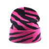 Sumkcaps 231423 Custom Zebra Pattern Jacquard Knitted Beanie Hat - Image 5