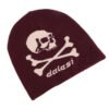 Sumkcaps 231412 Custom Acrylic Jacquard Skull Knitted Beanie Hat – Image 4