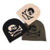 Sumkcaps 231412 Custom Acrylic Jacquard Skull Knitted Beanie Hat – Image 6
