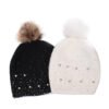Sumkcaps 231425 Custom Kids Wool Knitted Beanie Hat With Pom - immagine 2