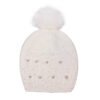 Sumkcaps 231425 Custom Kids Wool Knitted Beanie Hat With Pom