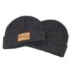 Sumkcaps 231387 Custom Leather Patch Acrylic Beanie Hat