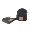 Sumkcaps 231387 Custom Leather Patch Acrylic Beanie Hat – Image 4