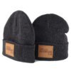 Sumkcaps 231387 Custom Leather Patch Acrylic Beanie Hat – Image 6