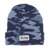 Sumkcaps 231389 Custom Leather Patch Camo Beanie Hat - Imagem 5