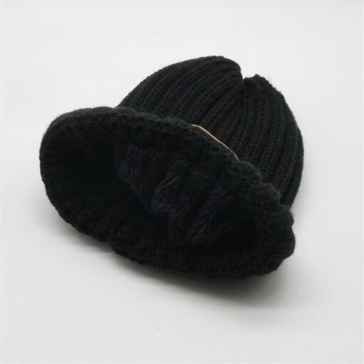 Sufox 231268 Custom Leather Patch Cuffed Beanie Hat