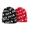 Sumkcaps 231398 Custom Letter Jacquard Knitted Beanie Hat