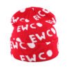 Sumkcaps 231398 Custom Letter Jacquard Knitted Beanie Hat - Imagem 3
