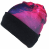 Sumkcaps 231419 Custom Polyester Sublimation Printing Knitted Beanie Hat - immagine 2