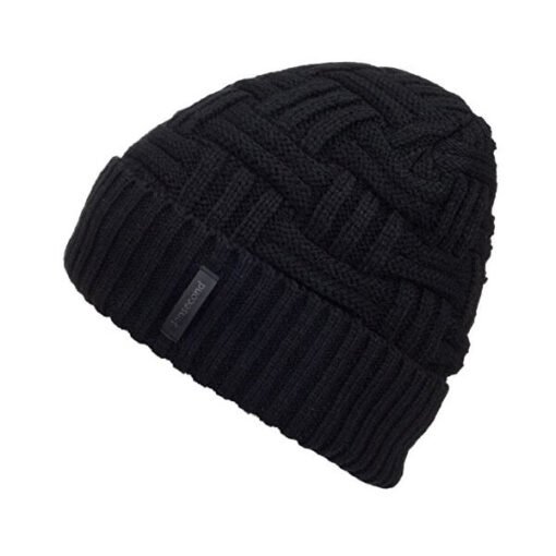 Sufox 231352 Custom Woven Label Acrylic Knitted Beanie Hat