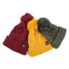 Sumkcaps 231416 Custom Woven Label Cable Pom Beanie Hat - Afbeelding 11