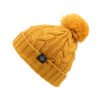 Sumkcaps 231416 Custom Woven Label Cable Pom Beanie Hat - Afbeelding 9