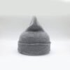 Sumkcaps 231205 Custom Woven Label Gray Knitted Beanie Hat – Image 4