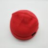 Sumkcaps 231194 Custom Woven Label Red Wool Knitted Beanie Hat - Image 6