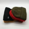 Sumkcaps 231194 Custom Woven Label Red Wool Knitted Beanie Hat - Image 7
