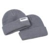 Sumkcaps 231391 Custom Woven Label Knitted Beanie Hat - Afbeelding 3