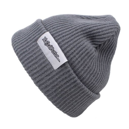 Sufox 231391 Custom Woven Label Knitted Beanie Hat