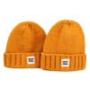 Sumkcaps 231401 Custom Woven Patch Knitted Kids Beanie Hat - Imagem 3