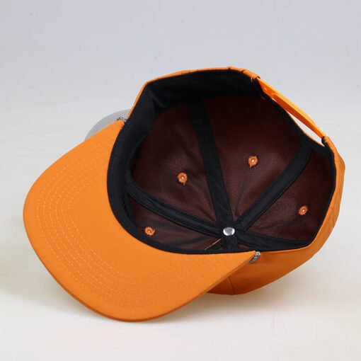 Sumk Orange Blank Rope Hats