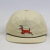 Custom Khaki Nylon 5 Panel Hat Wholesale