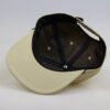 Custom Khaki Nylon 5 Panel Hat Wholesale