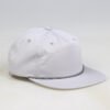 5 Panel Custom Light Grey Blank Rope Hats