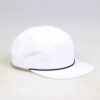 5 Panel Wholesale Blank Rope Hat with Black String