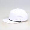 5 Panel Wholesale Blank Rope Hat with Black String