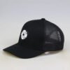 6 Panel Canvas Trucker Hats with Ruber Patch Logo Wholesale
