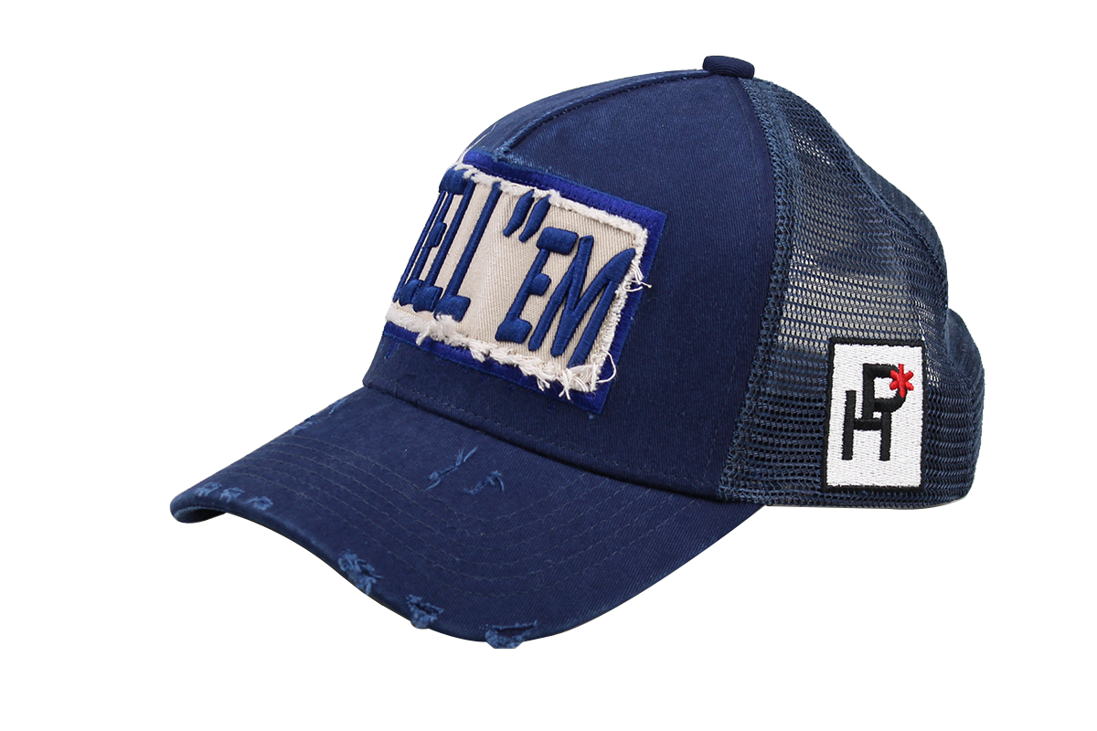 Custom Destressed Trucker Hats With Logo