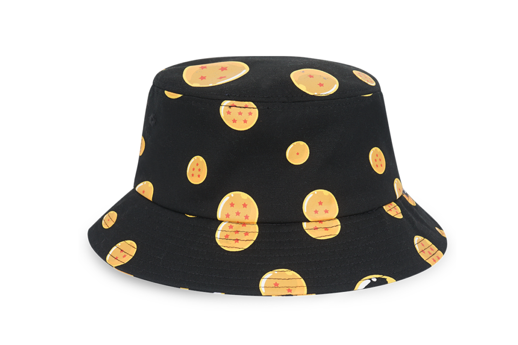 sombrero de cubo con estampado integral