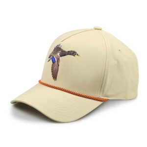 Custom Tan Golf Rope Hats