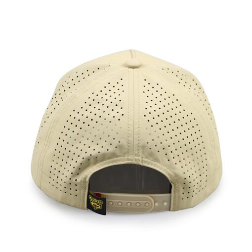 Tan Perforated Golf Rope Hats Wholesale
